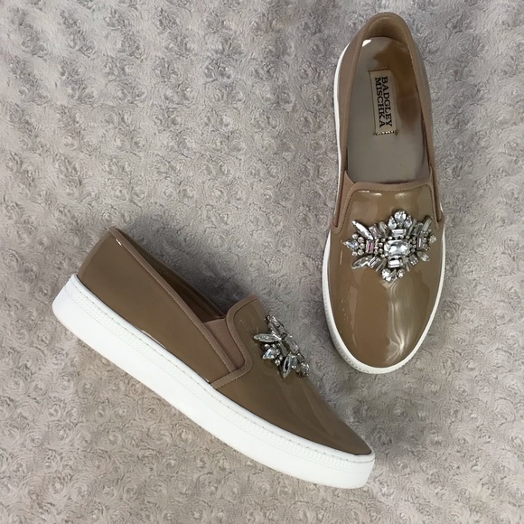 Badgley Mischka Shoes - Badgley Mischka Barre Crystal Embellished Sneaker